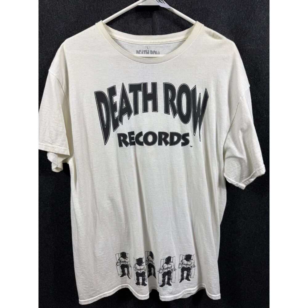 (L) - Men's/Unisex Ripple Junction Death Row Records Graphic T-Shirt